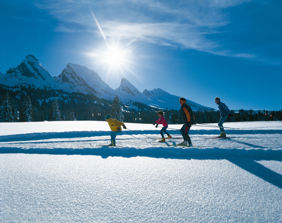 Wintersport Unterwasser